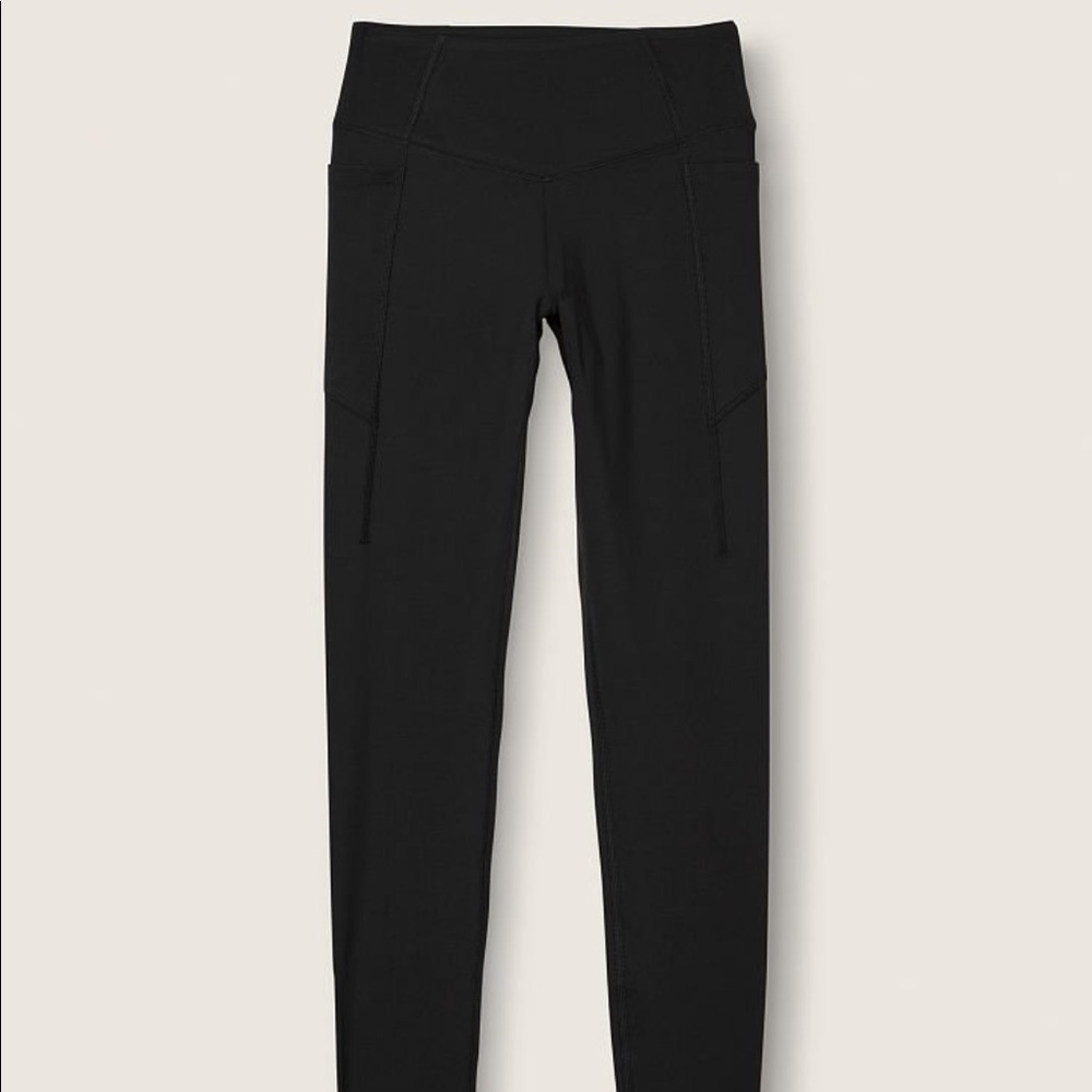 Pink Sport Ultimate High Waist Full length Leggings- Size Small -Color Black